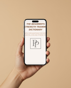 The Beginner’s Strength Training Dictionary